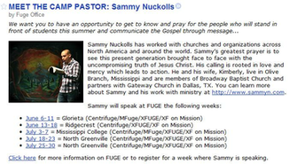 Southern Baptist Youth Encounter