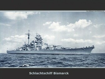 German Battleship Bismarck By Achmedthedeadteroris