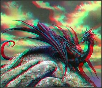 Anaglyph Wallpaper 3d Desktop