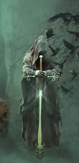 Wizard Of Death In A Dark Forest By Lothar Dieterich