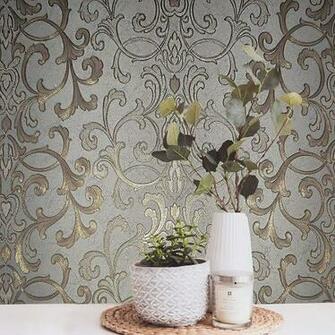 Sq Ft Rolls Paste The Wall Only Embossed Modern Slavyanski