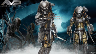 Alien Vs Predator Avp Hot Toys HD Wallpaper By D Cdesigns On