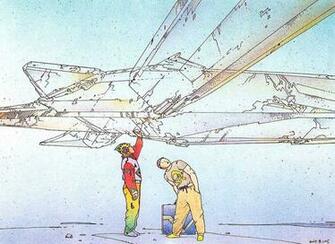 Moebius Jean Giraud Comics Illustration Crystal