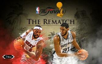 Nba Finals Wallpaper Of The Miami Heat And Lebron James Vs