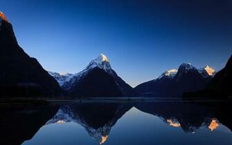 Milford Sound Sunrise HD Wallpaper
