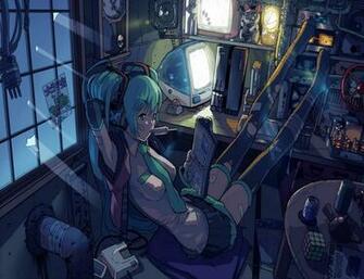 Hatsune Miku iPad Mini Wallpaper