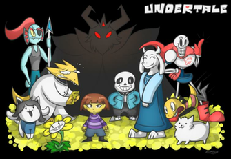 Some Fanart Of The Undertale Cast Know Your Meme