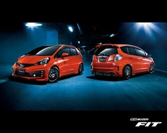 Japanese Tuning Cars Mugen Fit Honda Wallpaper