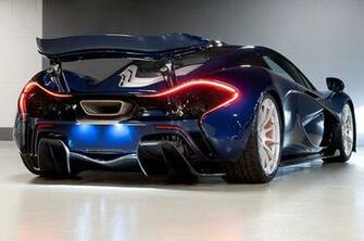 Mclaren P1 Black Wallpaper Wal