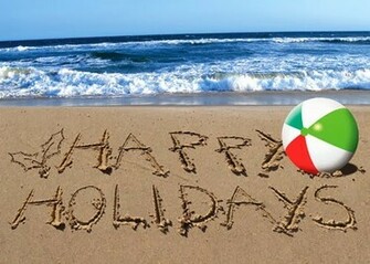 Tropical Christmas HD Wallpaper