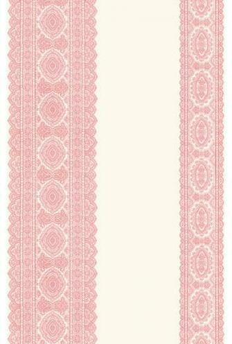 Brynn Pink Paisley Stripe Wallpaper Bolt Traditional