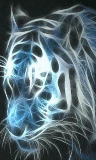 Bigger Tiger Abstract Live Wallpaper For Android Screenshot