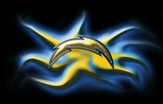 San Diego Chargers Football Team Logo Wallpaper Click Thumbnail To