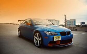 Bmw E92 M3 Blue Car Wallpaper HD For Desktop Amp Mobile