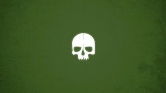 Skulls Minimalistic Wallpaper Vector