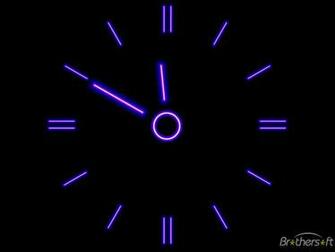 Brilliant Clock Screensaver