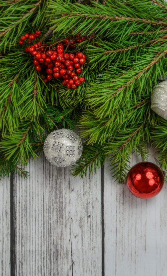 Wallpaper Decorations Christmas Holiday 4k