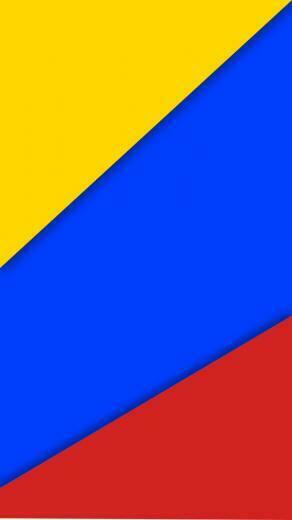 Colombia Material Style Flag HD Wallpaper Desktop And Mobile