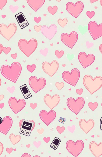 Y2k Heart Wallpaper