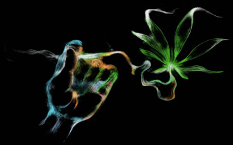 Smoking Weed Smoke Art Pzzj68isqdx085p6 Wallpaper