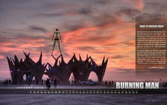 Burning Man Wallpaper