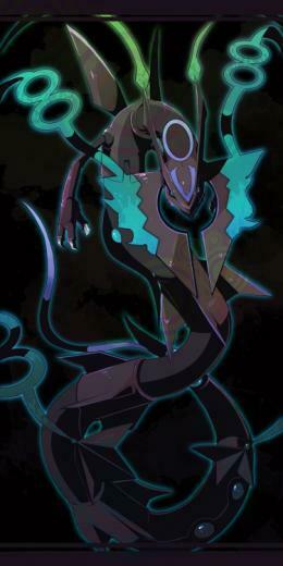Shiny Mega Rayquaza