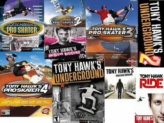 Tony Hawk Game Montage Club Wallpaper