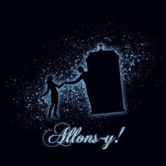 Doctor Who Allons Y Wallpaper Rose By Violinsane