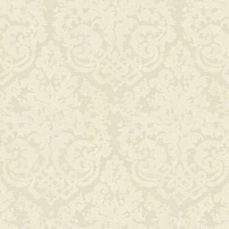 Wallpaper Damask Metallic Beige Ikat