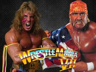 The Ultimate Warrior Hulk Hogan Wrestlemania HD Wallpaper