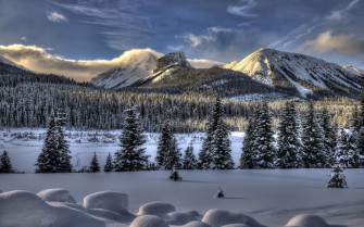 Wallpaper Winter Scenes