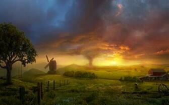 Old Farm Wallpaper