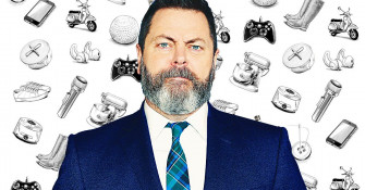 Nick Offerman No Mustache Young Wallpaper