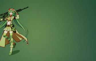 Wallpaper Gun Weapon Anime Sniper Flygon Image For