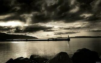 Spring Weather At The Lighthouse Wallpaper And Image