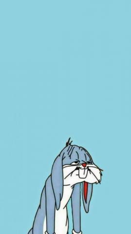 Tired Wallpaper Cartoon Bugs Bunny