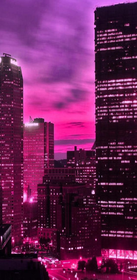 Pink City Wallpaper By