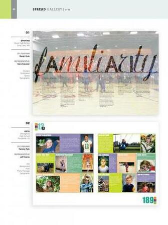 Jostens Look Book Blurred Background Photojournalism Design