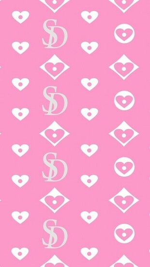 Pink Heart Wallpaper Background Shaped