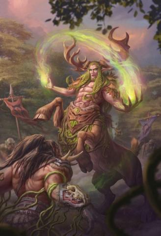 Artstation Cenarius Vs Grommash Hellscream Iana Venge In