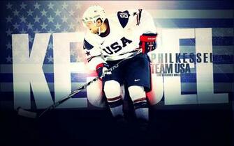 Team Usa Wallpaper Featuring Winger Phil Kessel