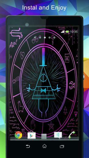 Gravity Falls Bill Cipher Wallpaper For Android Apk