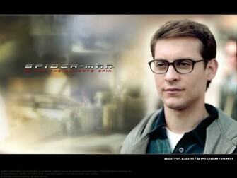 Un Wallpaper Di Tobey Maguire Che Interpreta Peter Parker Nel Film
