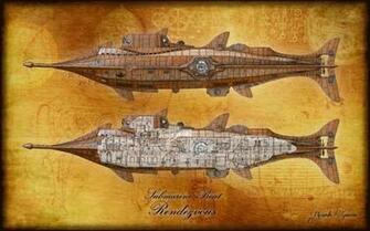 Submarine Came To Mind This Render Was Greatly Based On Disney S