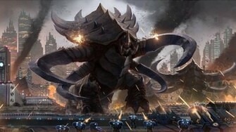 Zerg Terran Ultralisk Starcraft Ii Wallpaper Best