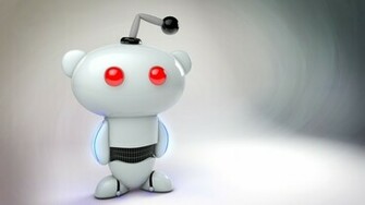 Cute White Robot Wallpaper HD High Resolution