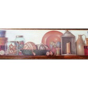 Sewing Border Wallpaper Brokers Melbourne Australia