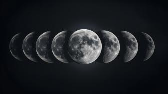 Moon Phases Wallpaper