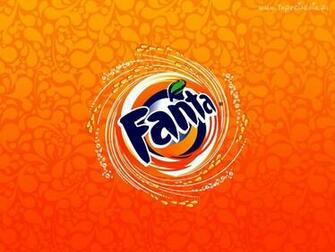 Fanta Logo Powerpoint Background Ppt