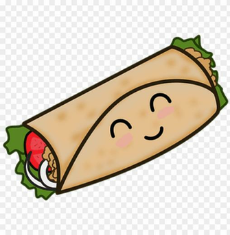 Taco Mexican Food Kawaii Mexicano Dibujo Png Image